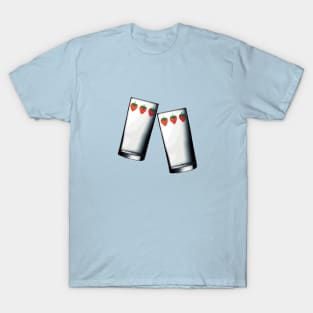 Nana strawberry glasses - Pixel Art #003 T-Shirt